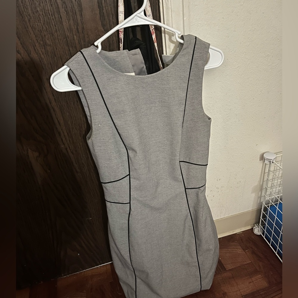 Grey business dress